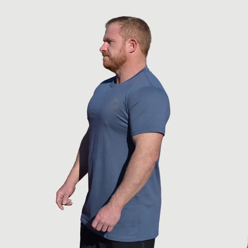 Mens Peformance T-Shirt - Dusk Blue My Store