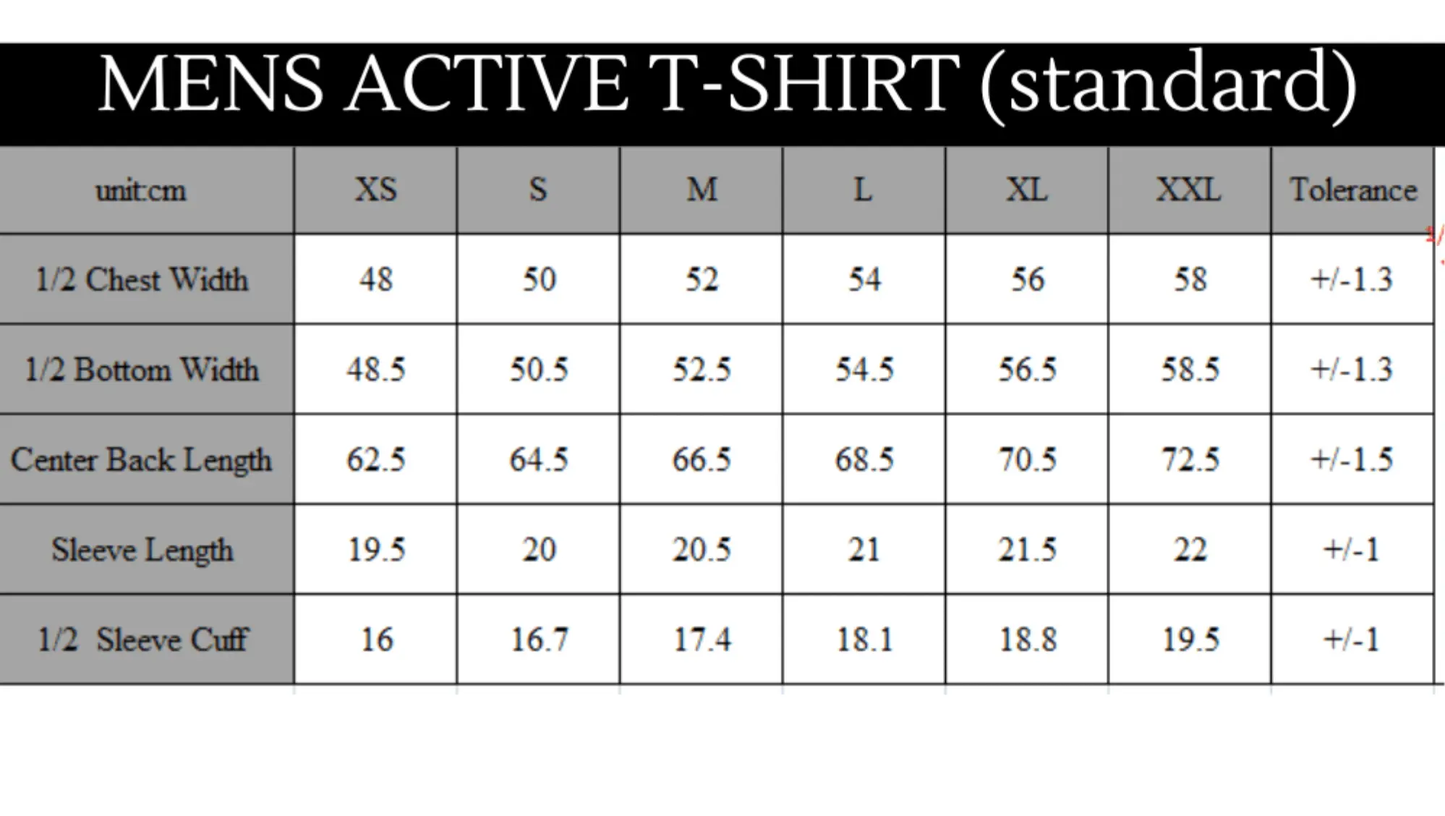 Mens Active TShirt - Blue My Store