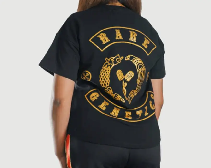 Women's Semi Oversized Tee - Black My Store