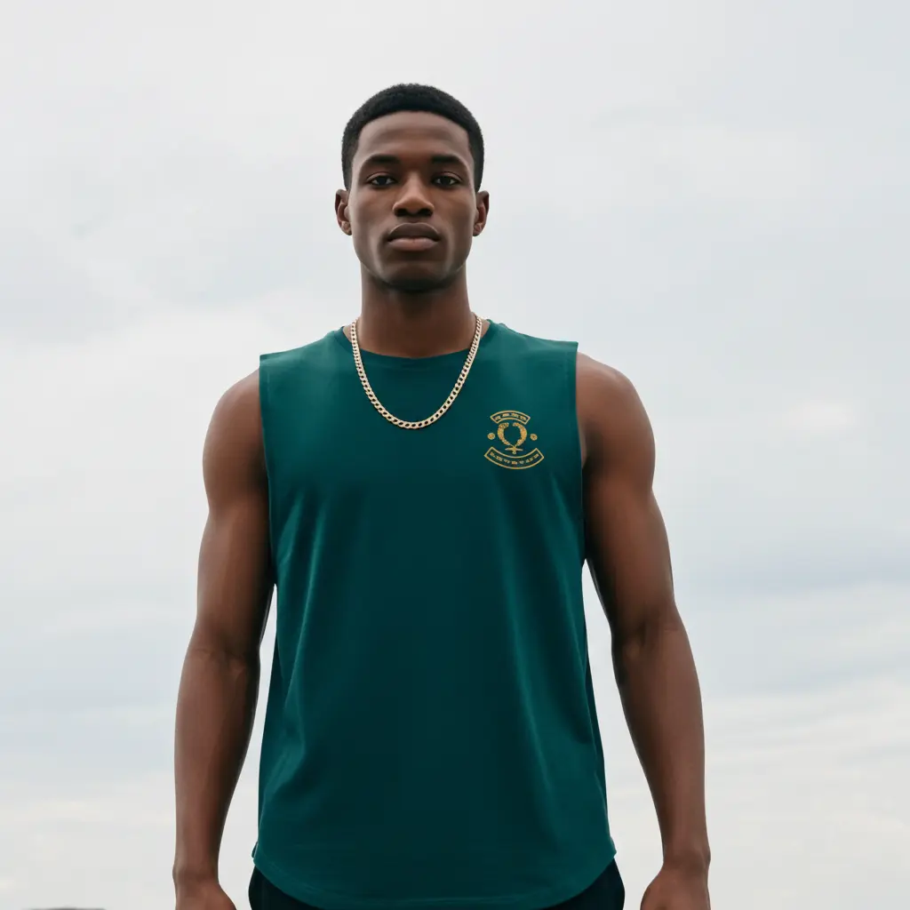 Men's Performance Tank Top - Green My Store